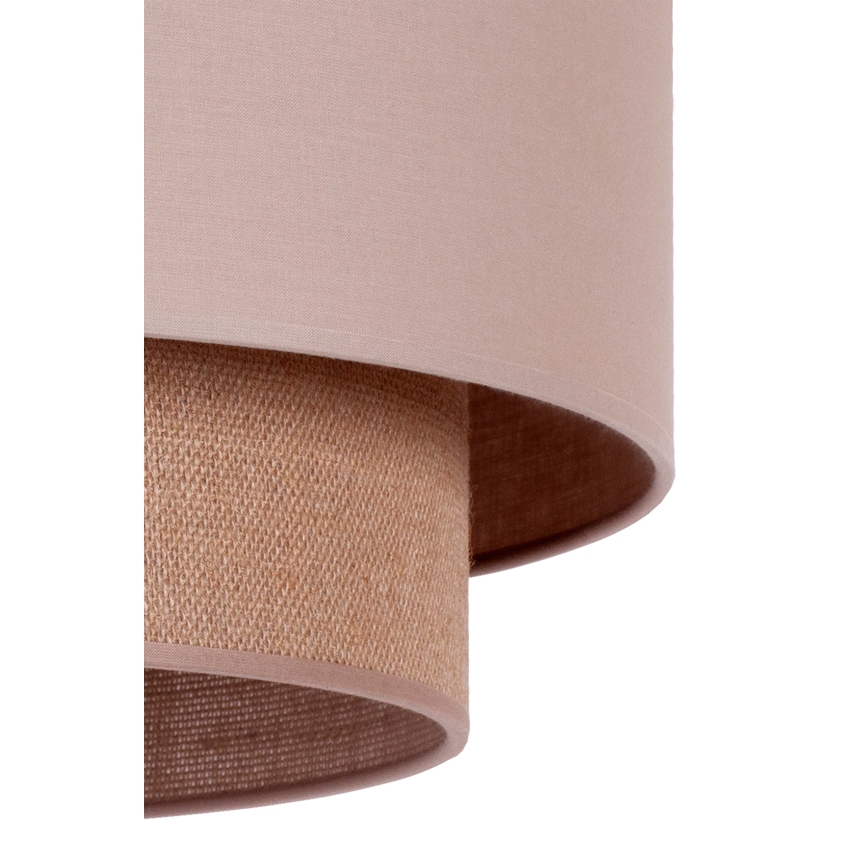 Duolla - Hängeleuchte BOHO 1xE27/15W/230V d 45 cm beige/braun