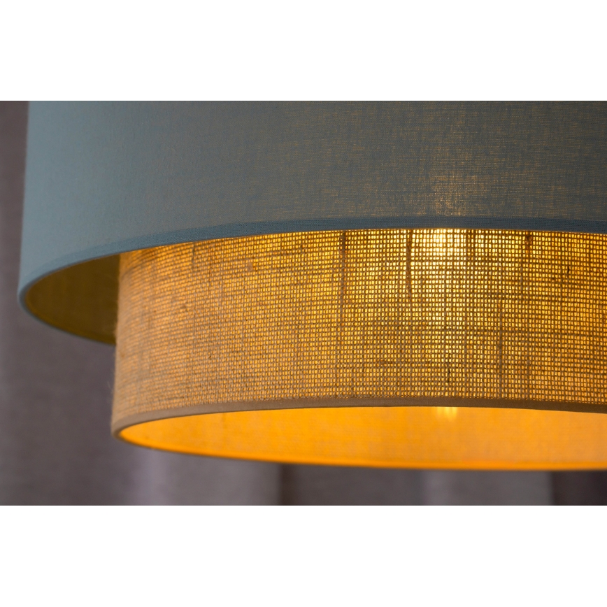 Duolla - Hängeleuchte BOHO 1xE27/15W/230V d 45 cm grün/braun