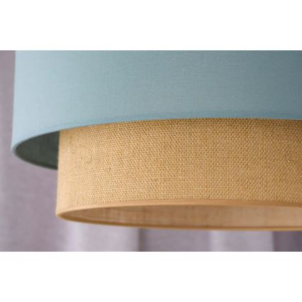 Duolla - Hängeleuchte BOHO 1xE27/15W/230V d 45 cm grün/braun