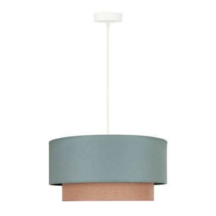 Duolla - Hängeleuchte BOHO 1xE27/15W/230V d 45 cm grün/braun