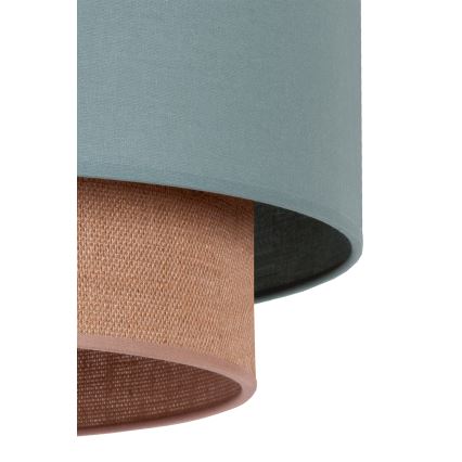Duolla - Hängeleuchte BOHO 1xE27/15W/230V d 45 cm grün/braun