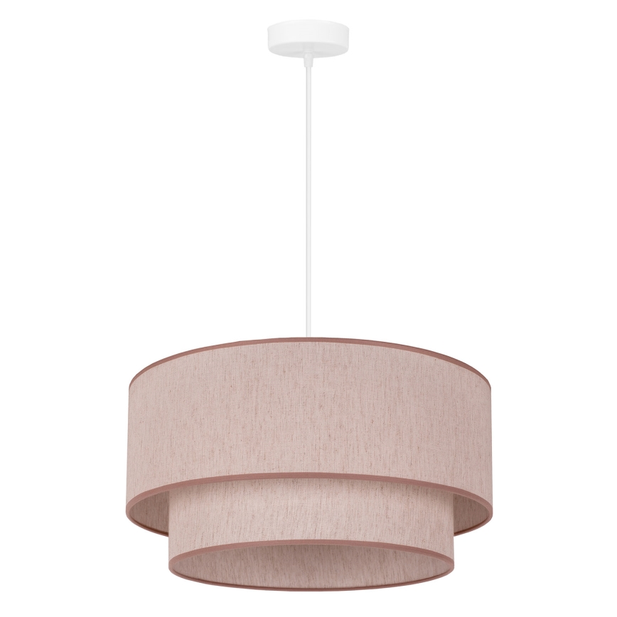 Duolla - Hängeleuchte BOHO 1xE27/40W/230V d 45 cm beige
