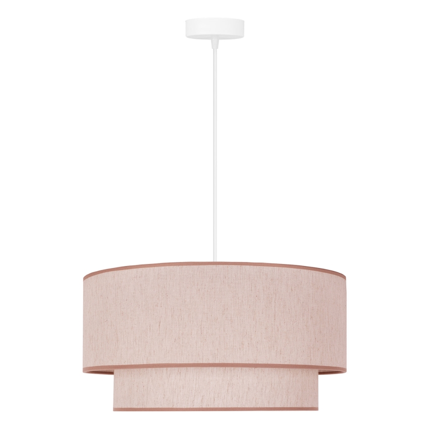 Duolla - Hängeleuchte BOHO 1xE27/40W/230V d 45 cm beige