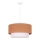 Duolla - Hängeleuchte BOHO 1xE27/40W/230V d 45 cm beige/weiß