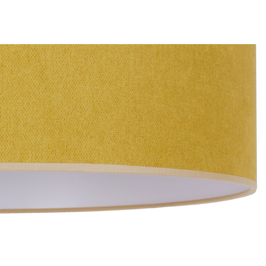 Duolla - Hängeleuchte BRISTOL 1xE27/15W/230V d 45 cm gelb/weiß