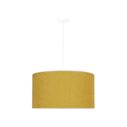 Duolla - Hängeleuchte BRISTOL 1xE27/15W/230V d 45 cm gelb/weiß