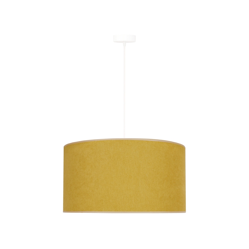 Duolla - Hängeleuchte BRISTOL 1xE27/15W/230V d 45 cm gelb/weiß
