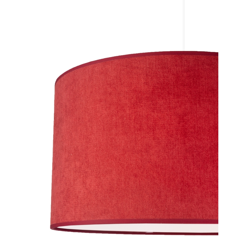 Duolla - Hängeleuchte BRISTOL 1xE27/40W/230V d 45 cm rot