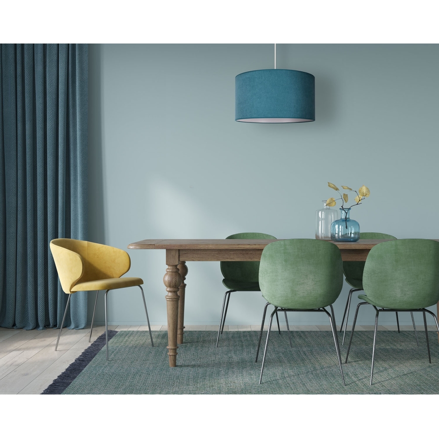 Duolla - Hängeleuchte BRISTOL 1xE27/40W/230V d 45 cm türkisfarben