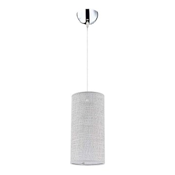 Duolla - Hängeleuchte CIGAR 1xE27/40W/230V Leuchte d 15 cm grau