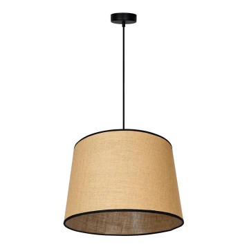 Duolla - Hängeleuchte CONE 1xE27/15W/230V d 40 cm braun/schwarz