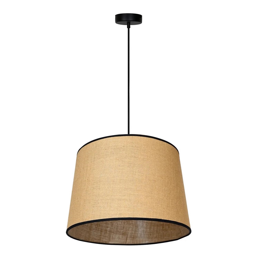 Duolla - Hängeleuchte CONE 1xE27/15W/230V d 40 cm braun/schwarz