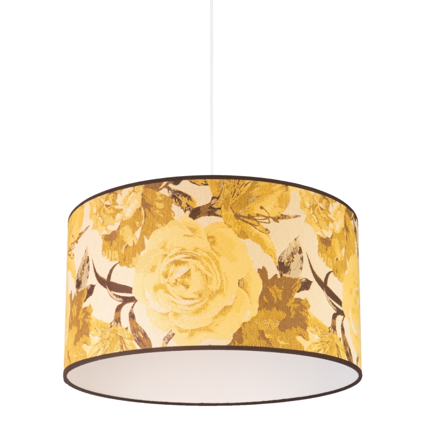 Duolla - Hängeleuchte CONSTANCE 1xE27/40W/230V d 45 cm gelb