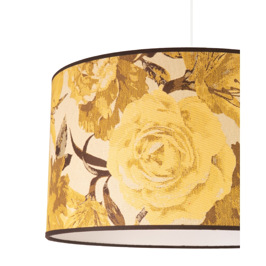 Duolla - Hängeleuchte CONSTANCE 1xE27/40W/230V d 45 cm gelb