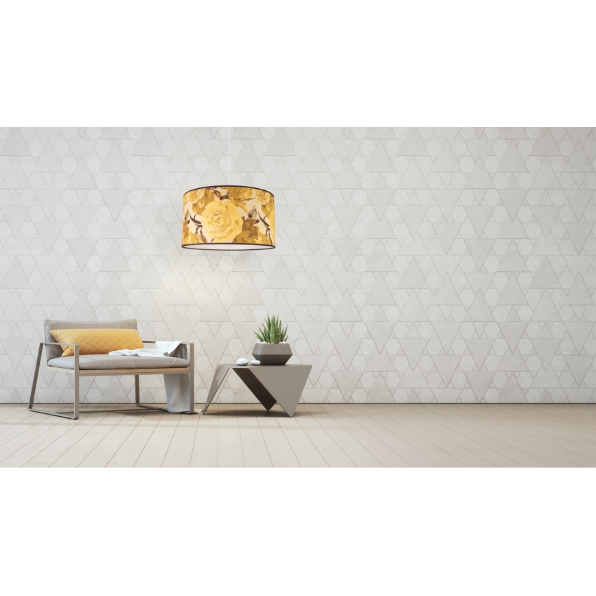 Duolla - Hängeleuchte CONSTANCE 1xE27/40W/230V d 45 cm gelb
