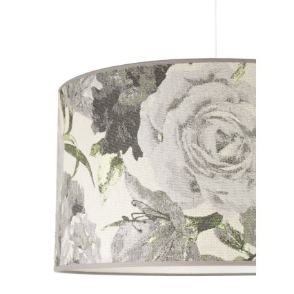 Duolla - Hängeleuchte CONSTANCE 1xE27/40W/230V d 45 cm grau