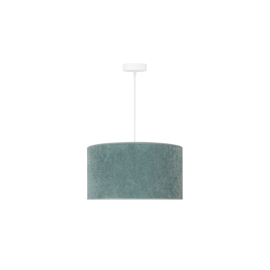 Duolla - Hängeleuchte CORDUROY 1xE27/15W/230V Leuchte d 40 cm blau