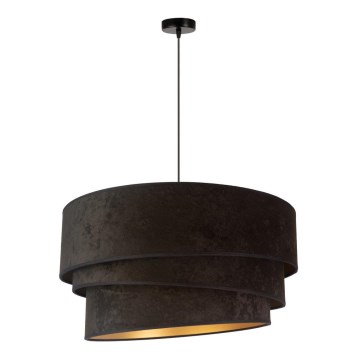 Duolla - Hängeleuchte DEVON 1xE27/40W/230V d 45 cm schwarz/golden