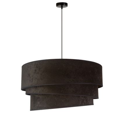 Duolla - Hängeleuchte DEVON 1xE27/40W/230V d 45 cm schwarz/golden