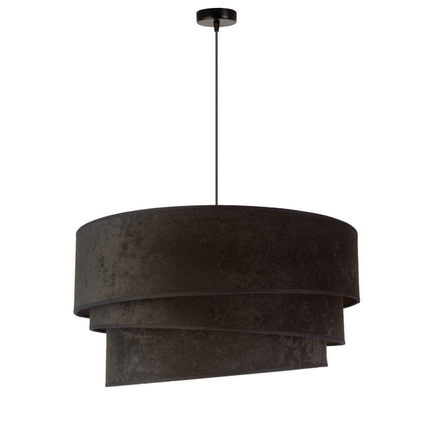 Duolla - Hängeleuchte DEVON 1xE27/40W/230V d 45 cm schwarz/golden
