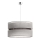 Duolla - Hängeleuchte DUO 1xE27/15W/230V d 40 cm grau