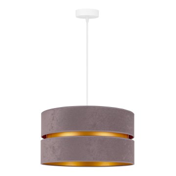 Duolla - Hängeleuchte DUO 1xE27/15W/230V d 40 cm grau