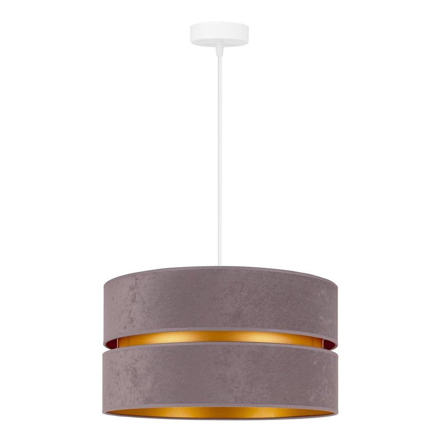 Duolla - Hängeleuchte DUO 1xE27/15W/230V d 40 cm grau