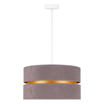 Duolla - Hängeleuchte DUO 1xE27/15W/230V d 40 cm grau