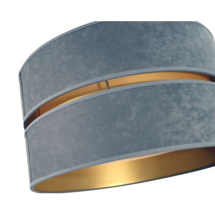 Duolla - Hängeleuchte DUO 1xE27/15W/230V d 40 cm grau