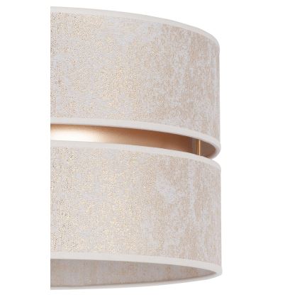 Duolla - Hängeleuchte DUO 1xE27/15W/230V d 40 cm weiß/golden