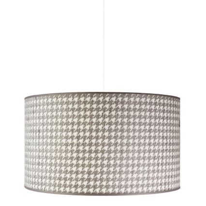 Duolla - Hängeleuchte KENT 1xE27/40W/230V d 45 cm grau