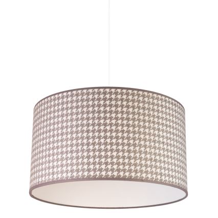 Duolla - Hängeleuchte KENT 1xE27/40W/230V d 45 cm grau