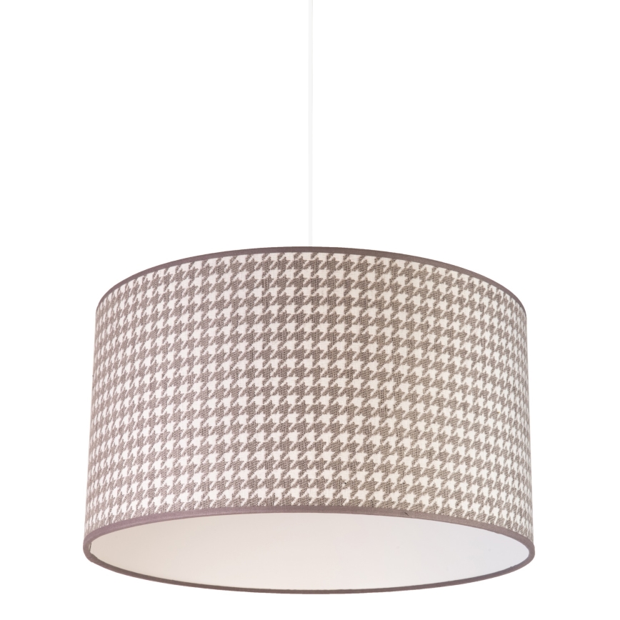 Duolla - Hängeleuchte KENT 1xE27/40W/230V d 45 cm grau