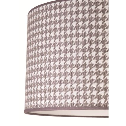 Duolla - Hängeleuchte KENT 1xE27/40W/230V d 45 cm grau
