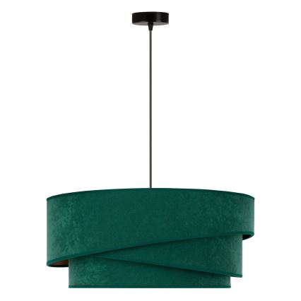 Duolla - Hängeleuchte KOBO 1xE27/15W/230V d 45 cm grün/golden