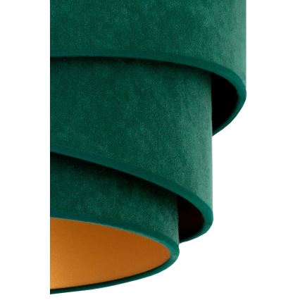 Duolla - Hängeleuchte KOBO 1xE27/15W/230V d 45 cm grün/golden