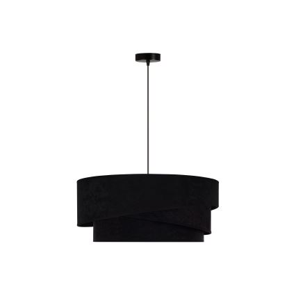 Duolla - Hängeleuchte KOBO 1xE27/15W/230V d 45 cm schwarz/golden