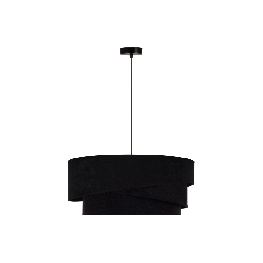 Duolla - Hängeleuchte KOBO 1xE27/15W/230V d 45 cm schwarz/golden