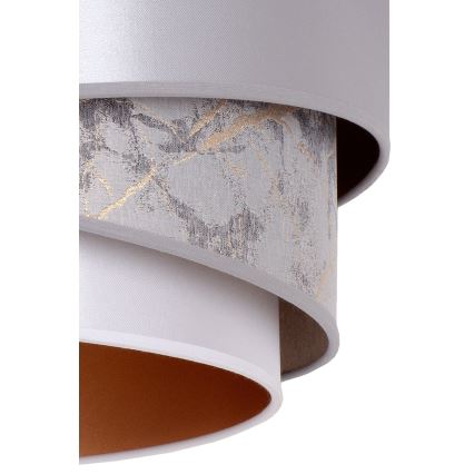 Duolla - Hängeleuchte KOBO 1xE27/15W/230V d 45 cm silbern/golden
