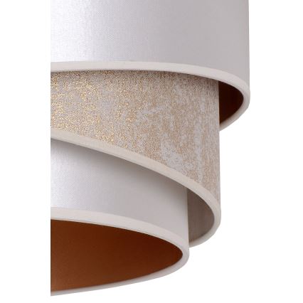 Duolla - Hängeleuchte KOBO 1xE27/15W/230V d 45 cm silbern/golden