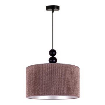 Duolla - Hängeleuchte LYON 1xE27/15W/230V d 40 cm braun