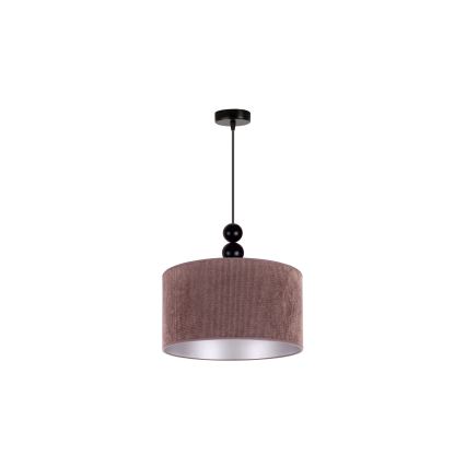 Duolla - Hängeleuchte LYON 1xE27/15W/230V d 40 cm braun