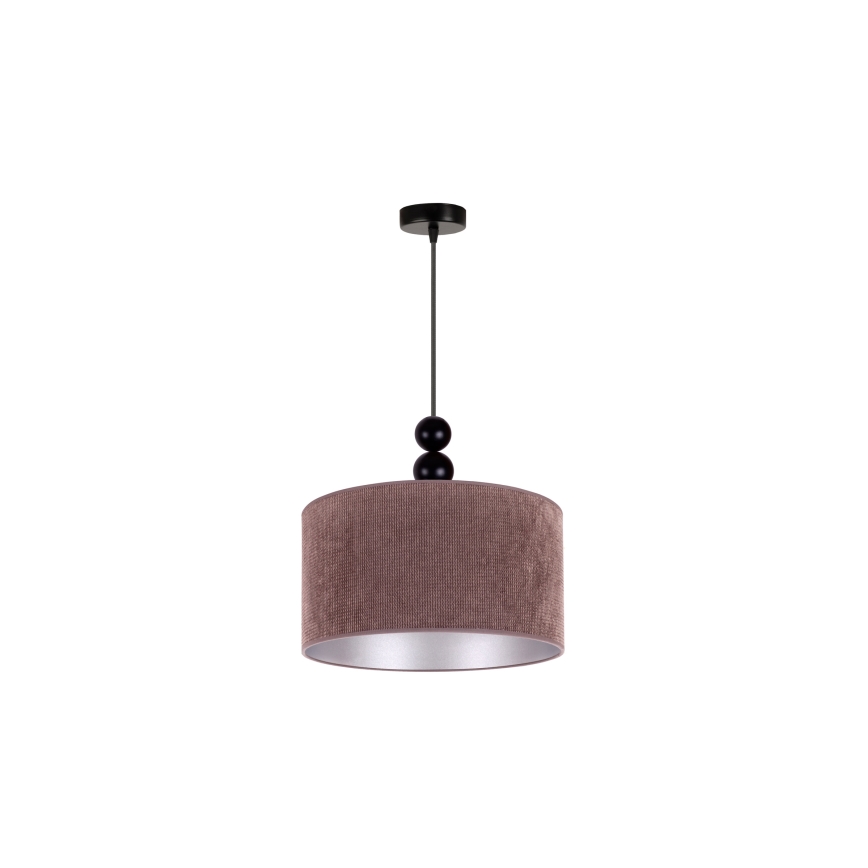 Duolla - Hängeleuchte LYON 1xE27/15W/230V d 40 cm braun