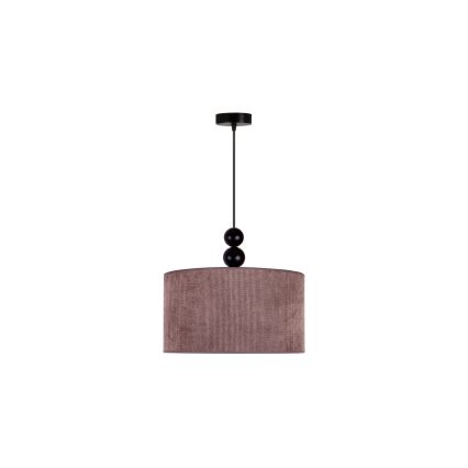 Duolla - Hängeleuchte LYON 1xE27/15W/230V d 40 cm braun