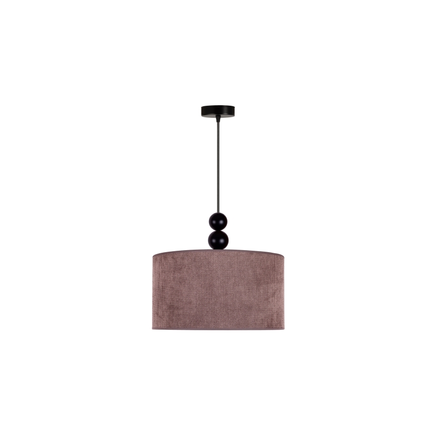 Duolla - Hängeleuchte LYON 1xE27/15W/230V d 40 cm braun