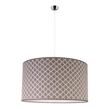 Duolla - Hängeleuchte MAROKO 1xE27/40W/230V d 45 cm grau