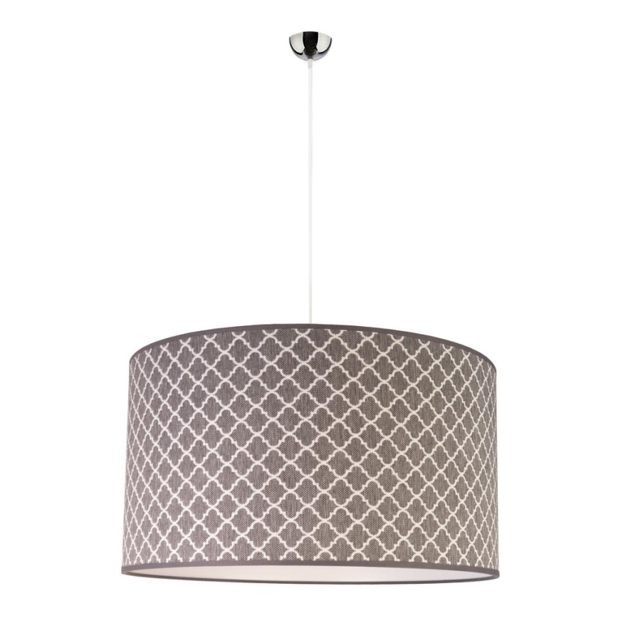 Duolla - Hängeleuchte MAROKO 1xE27/40W/230V d 45 cm grau
