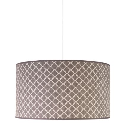 Duolla - Hängeleuchte MAROKO 1xE27/40W/230V d 45 cm grau