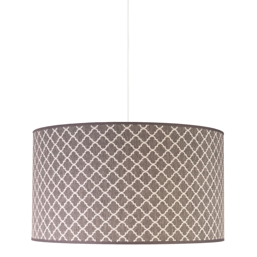 Duolla - Hängeleuchte MAROKO 1xE27/40W/230V d 45 cm grau