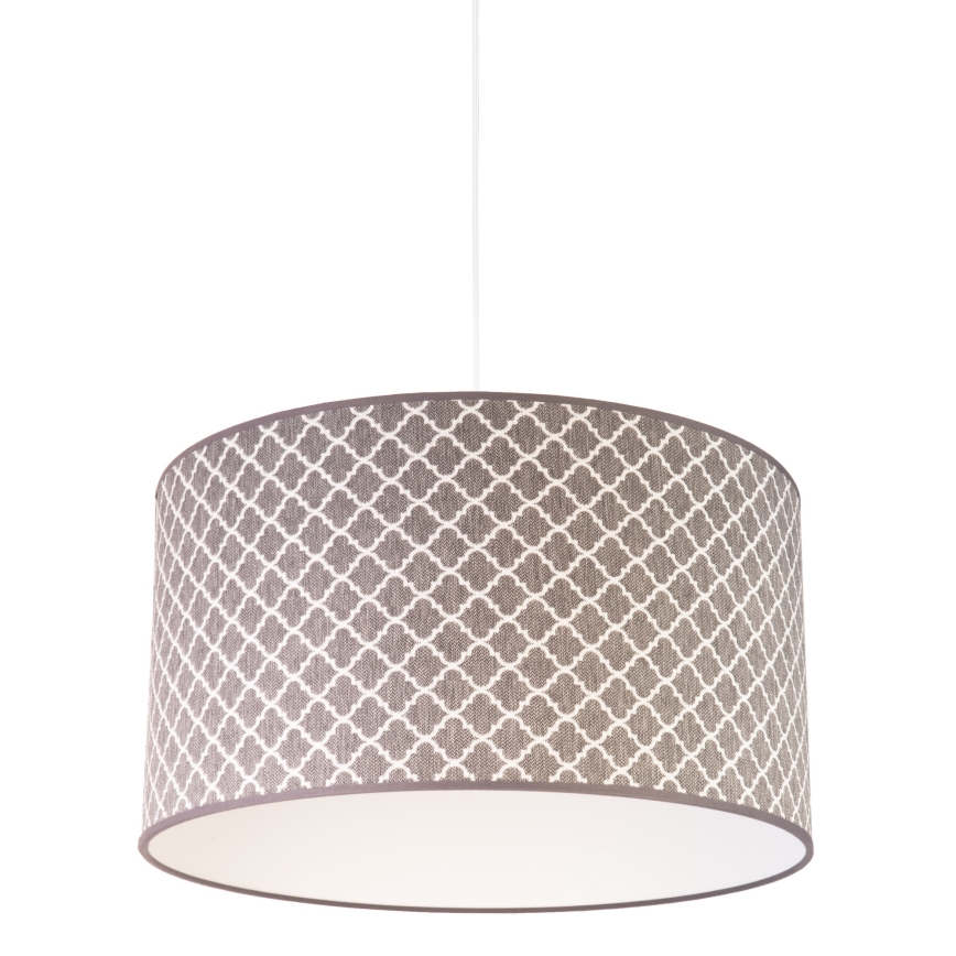 Duolla - Hängeleuchte MAROKO 1xE27/40W/230V d 45 cm grau